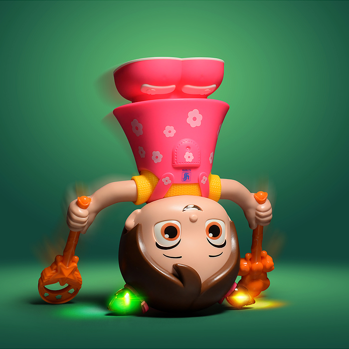 Фото к товару Интерактивная игрушка YJ-3051 "Девочка" на батарейках. в коробке Интерактивная игрушка YJ-3051 "Девочка" на батарейках. в коробке