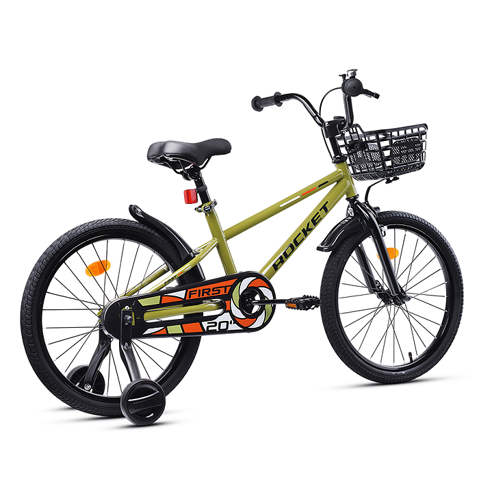 Велосипед 20" Rocket First, цвет хаки