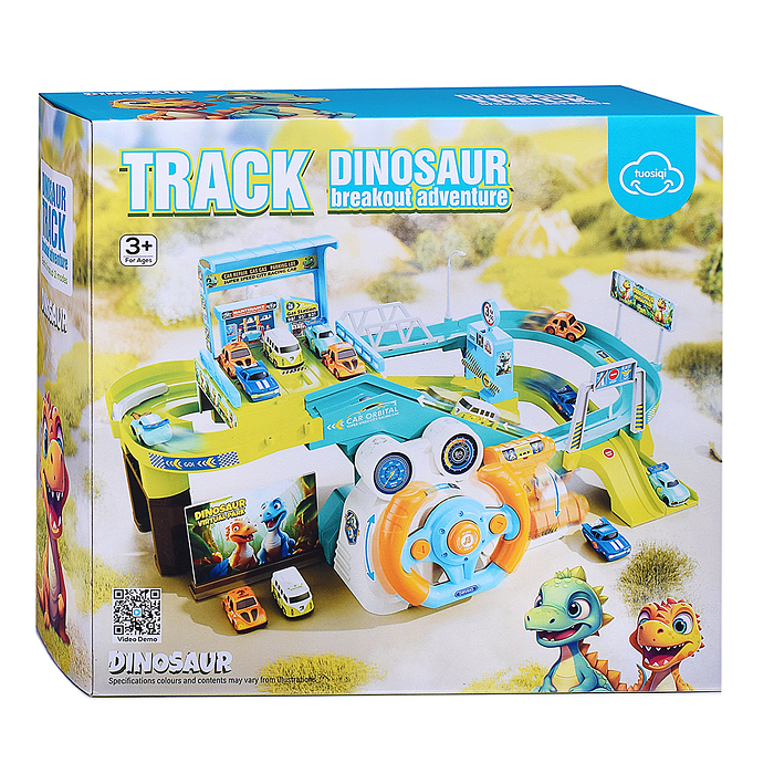 Трек T917A "Дино приключения" в коробке