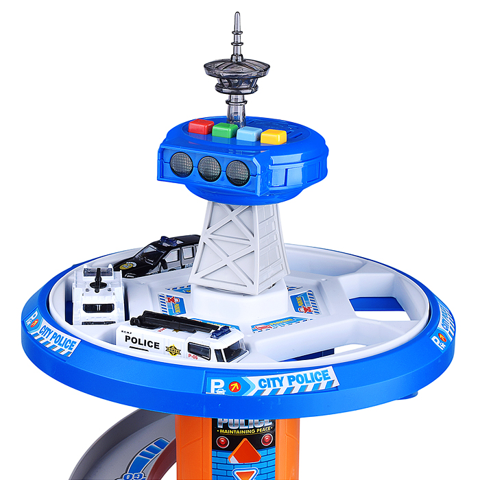 Парковка 660-A320 "Полицейская часть" в коробке