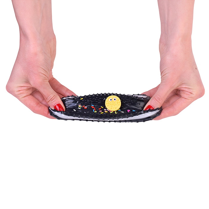 Игрушка-антистресс 00-5362 "Черная печенька" в пакете