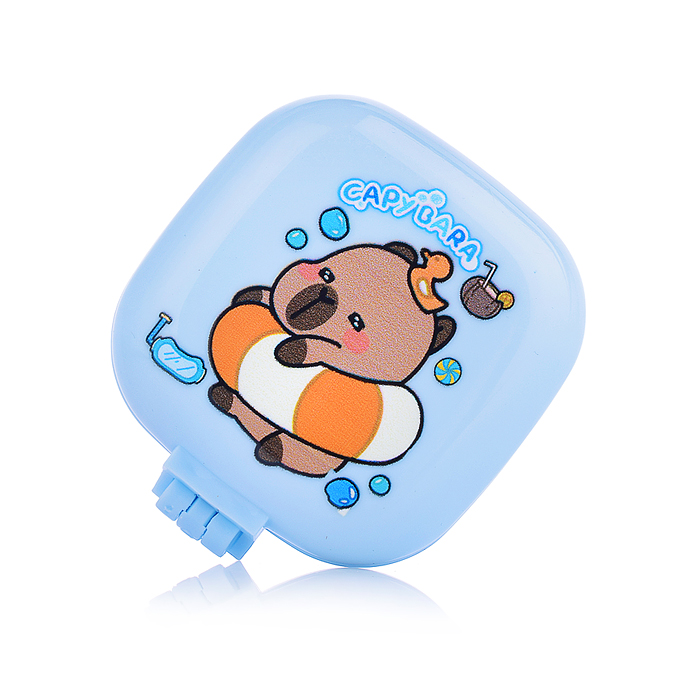 Расческа 00-6611 "Капибара" Микс, складное