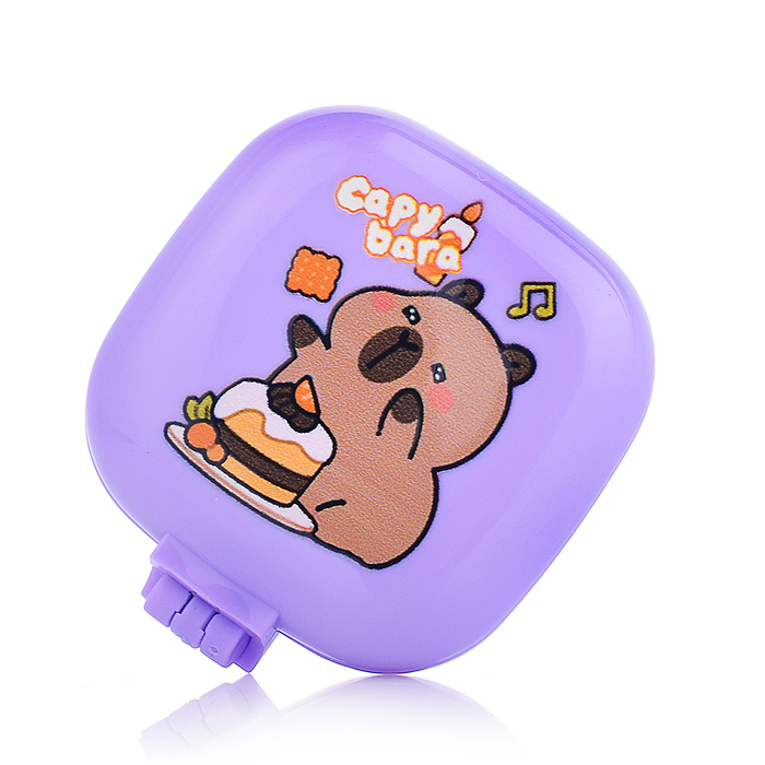 Расческа 00-6611 "Капибара" Микс, складное