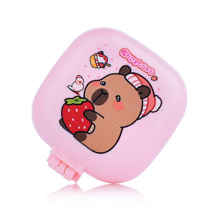 Расческа 00-6611 "Капибара" Микс, складное