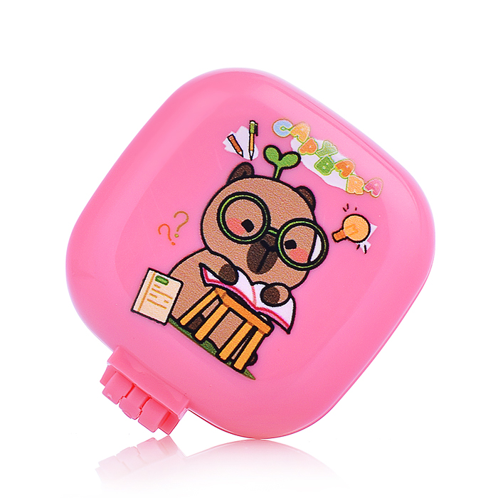 Расческа 00-6611 "Капибара" Микс, складное