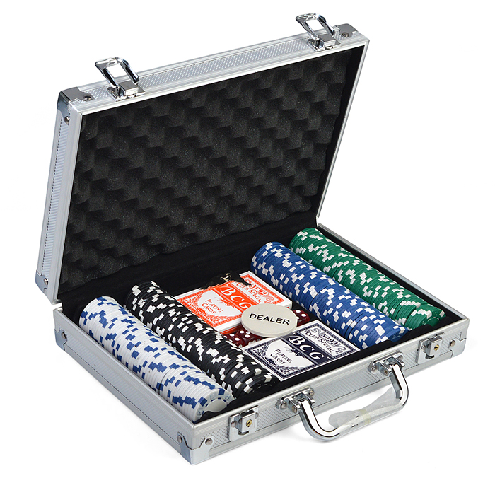 Фото к товару Набор для игры в покер (200 фишек) Набор для игры в покер (200 фишек)