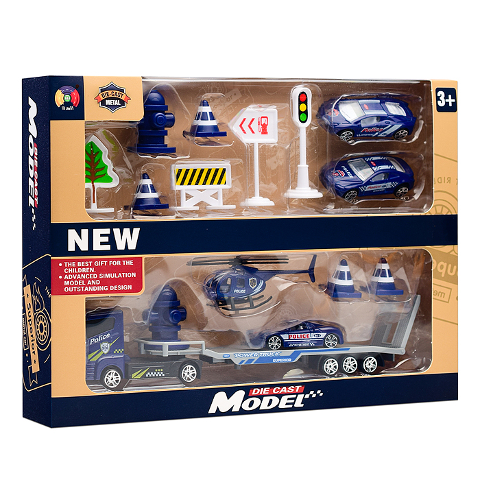 Набор транспорта G3688A "Полиция" в коробке