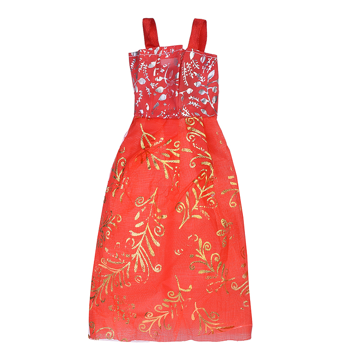 Одежда для куклы "Платье" 11,5 см, в ассортименте, в пакете