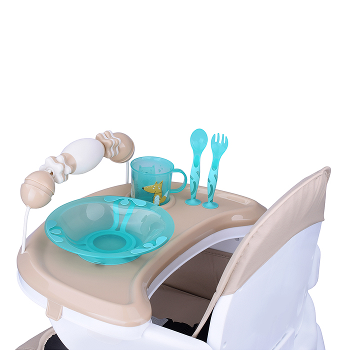 Стульчик детский STR012 бежевый, в коробке