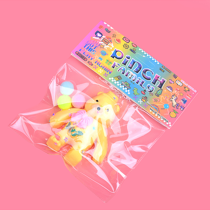 Игрушка-антистресс 00-6425 "Мишка в шляпе" 