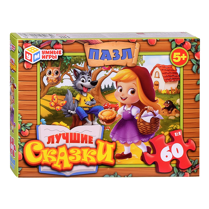 Пазлы 60 "Лучшие сказки" Пазлы 60 "Лучшие сказки"