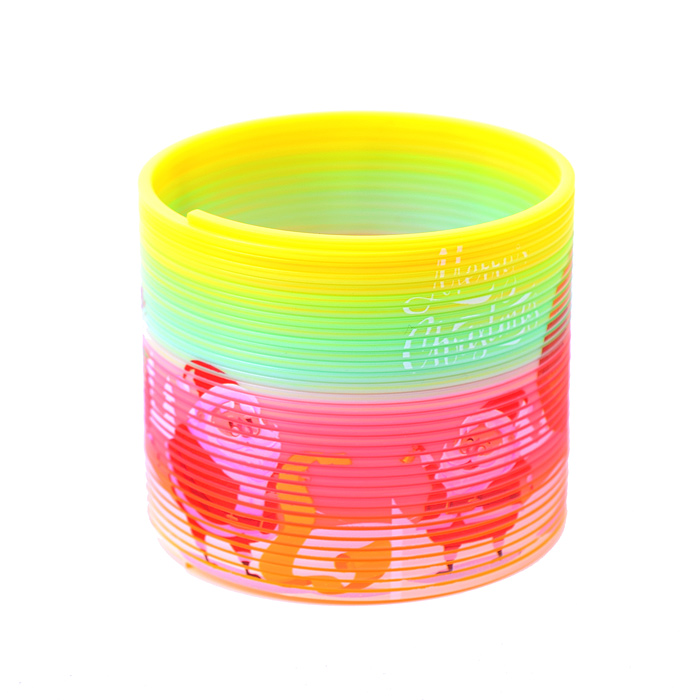 Фото к товару Пружинка-радуга A0518-SDTR "Новогодняя" в пакете Пружинка-радуга A0518-SDTR "Новогодняя" в пакете