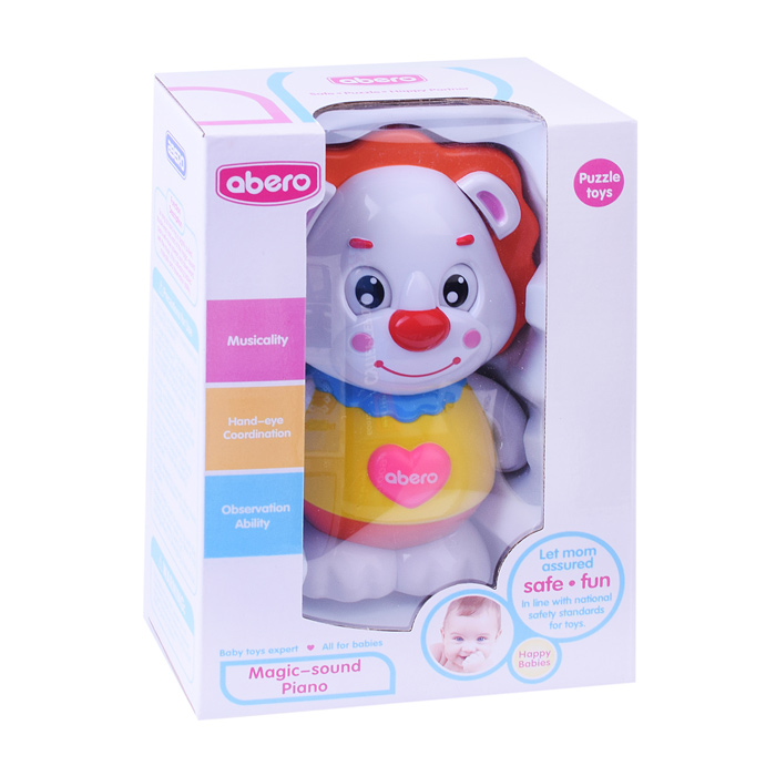 Развивающая игрушка QX-91080E "Милый львенок" в коробке