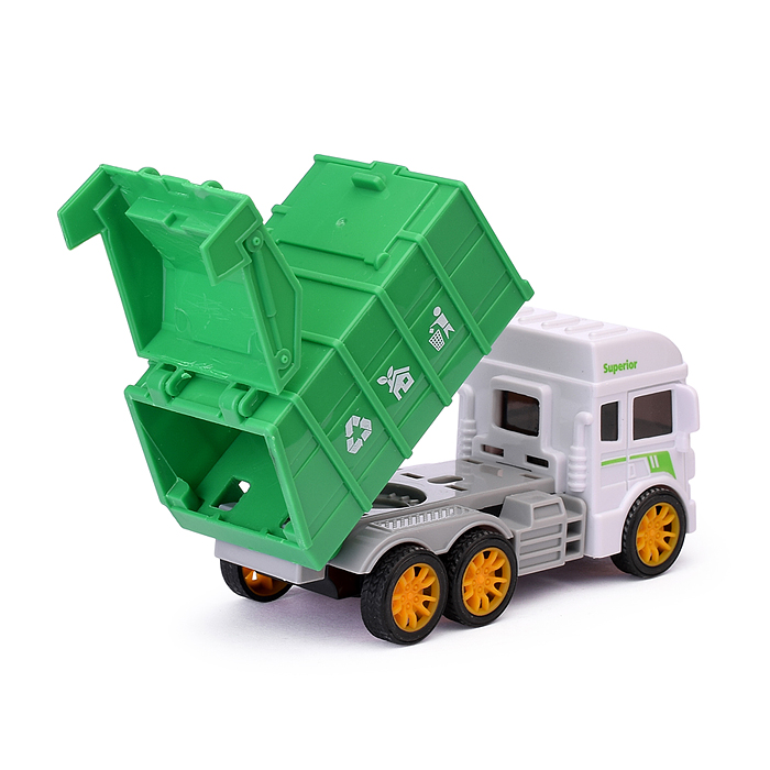 Машина BHX821B "Мусоровоз" 4 вида, в пакете