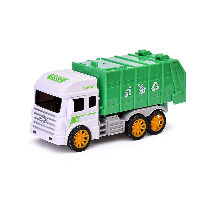 Машина BHX821B "Мусоровоз" 4 вида, в пакете
