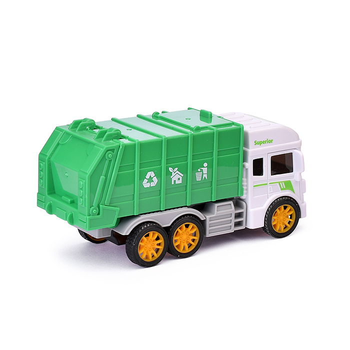 Машина BHX821B "Мусоровоз" 4 вида, в пакете