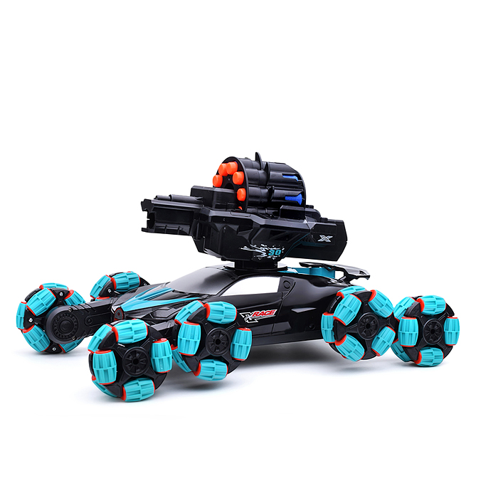 Фото к товару Машина QF665-13 "Rasing с пушкой-1" р/у, 27MHz, в коробке Машина QF665-13 "Rasing с пушкой-1" р/у, 27MHz, в коробке