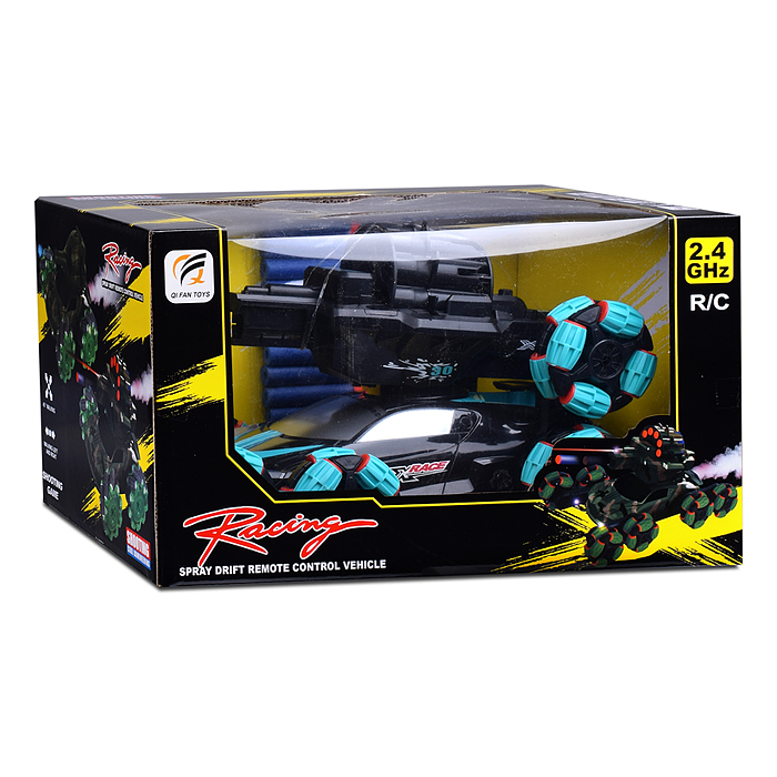 Фото к товару Машина QF665-13 "Rasing с пушкой-1" р/у, 27MHz, в коробке Машина QF665-13 "Rasing с пушкой-1" р/у, 27MHz, в коробке
