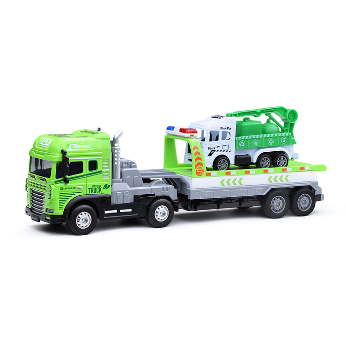 Эвакуатор KLX800-257 "Городская служба" (свет, звук) в коробке