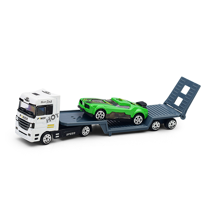 Автовоз TN-1066-1 с гоночной машиной, в коробке