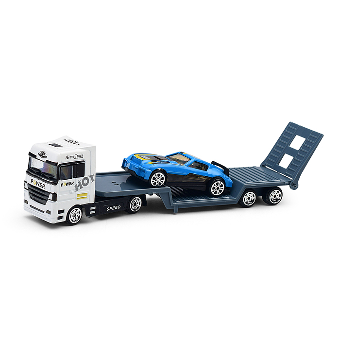 Автовоз TN-1066-1 с гоночной машиной, в коробке