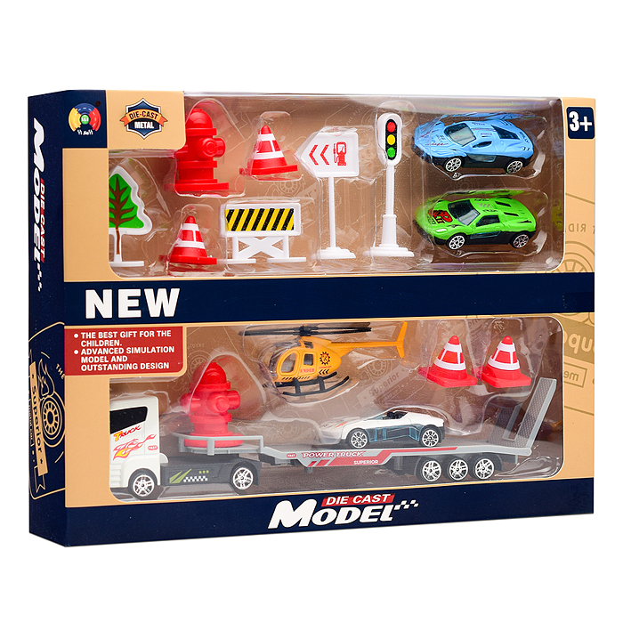 Набор транспорта G3688D "Город" в коробке