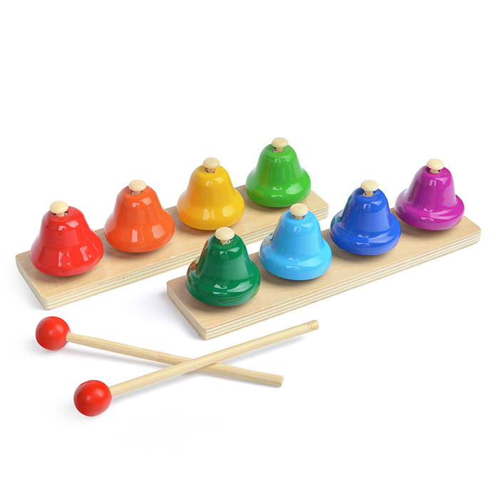 Набор деревянных восьмитоновых колокольчиков D1861