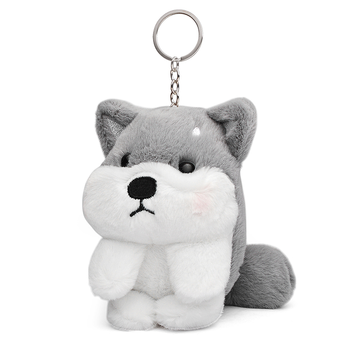 Мягкая игрушка-брелок М1339 "Собака" 17 см.