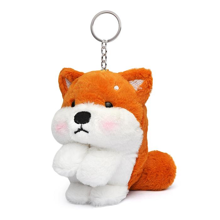 Мягкая игрушка-брелок М1339 "Собака" 17 см.