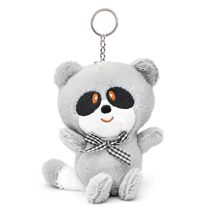 Мягкая игрушка-брелок M1312 "Енот" 