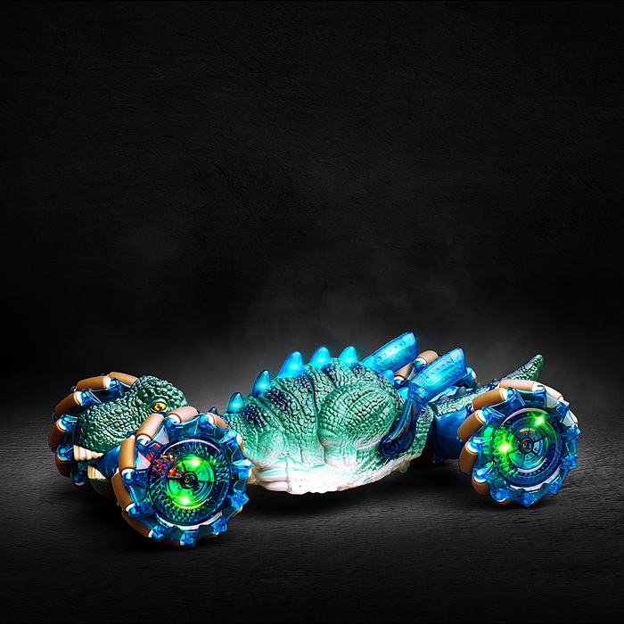 Машина HG4-42 "Dinosaur stunt car-1" р/у, 27 MHz, в коробке