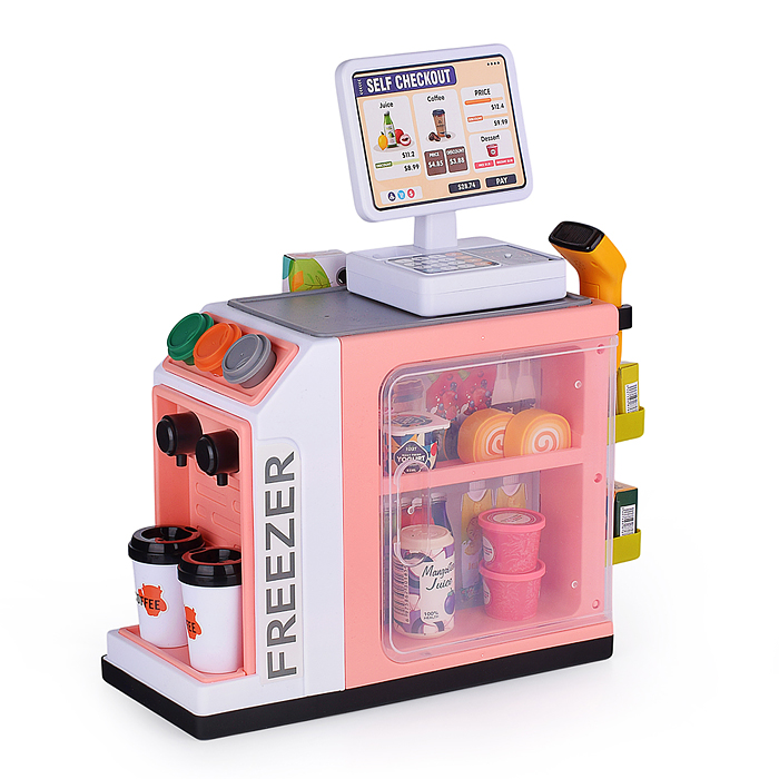 Игровой набор супермаркет 668-138 "Универсам" (46 предметов) в коробке