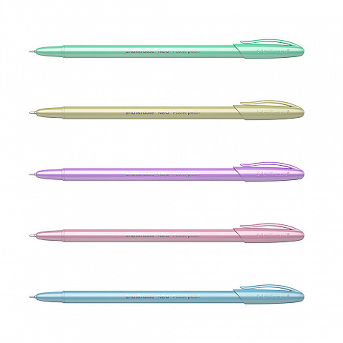 Ручка шариковая Stick Pastel 0.7, Super Glide Technology, цвет чернил синий (в тубу