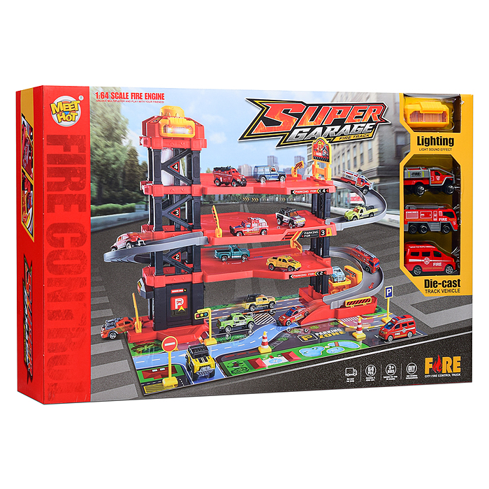 Парковка MH-162 "Super Garage-2" в коробке