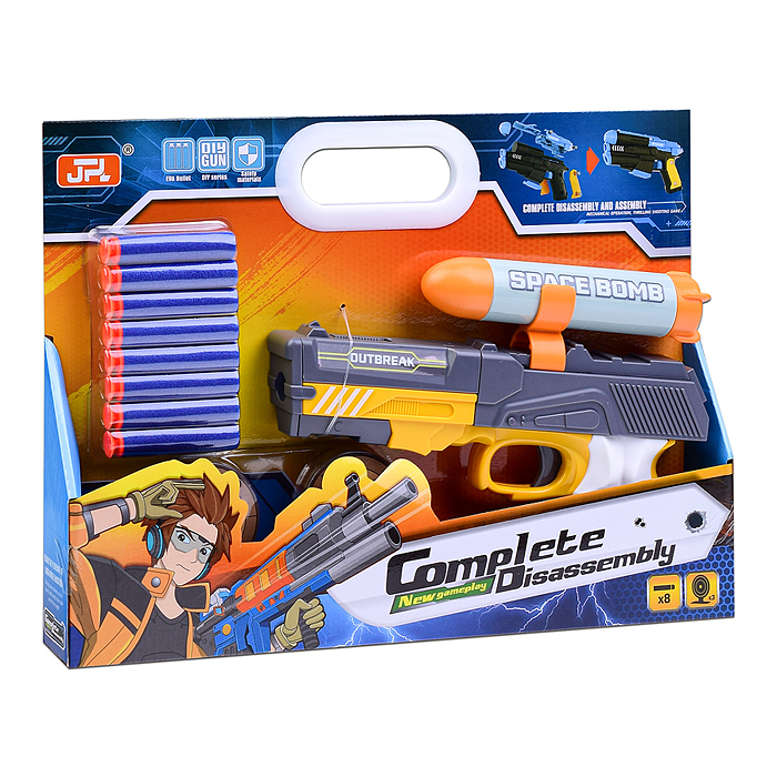 Пистолет 19860G "Agent Team" в коробке