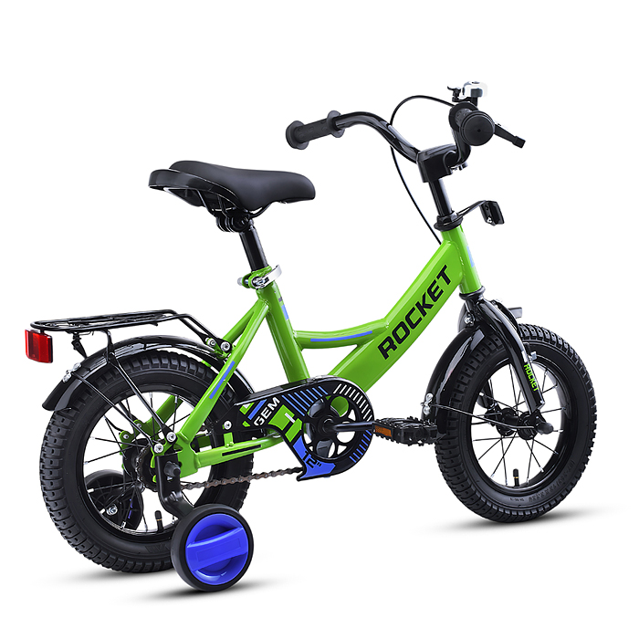 Велосипед 12" Rocket Gem, цвет зеленый