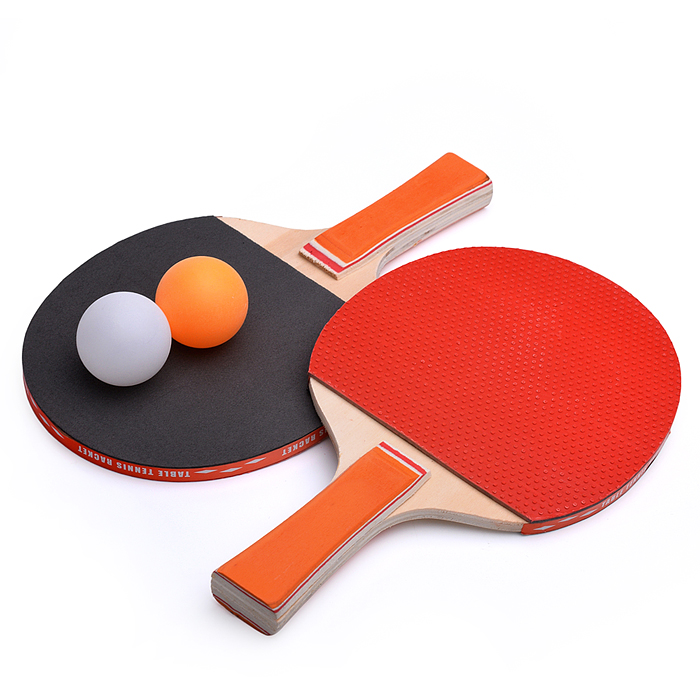 Фото к товару Набор для настольного тенниса 00-3722 (2 ракетки, 2 мяча) на блистере Набор для настольного тенниса 00-3722 (2 ракетки, 2 мяча) на блистере