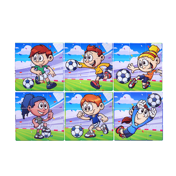 Фото к товару Головоломка 8937 "Футбольный матч" в коробке Головоломка 8937 "Футбольный матч" в коробке