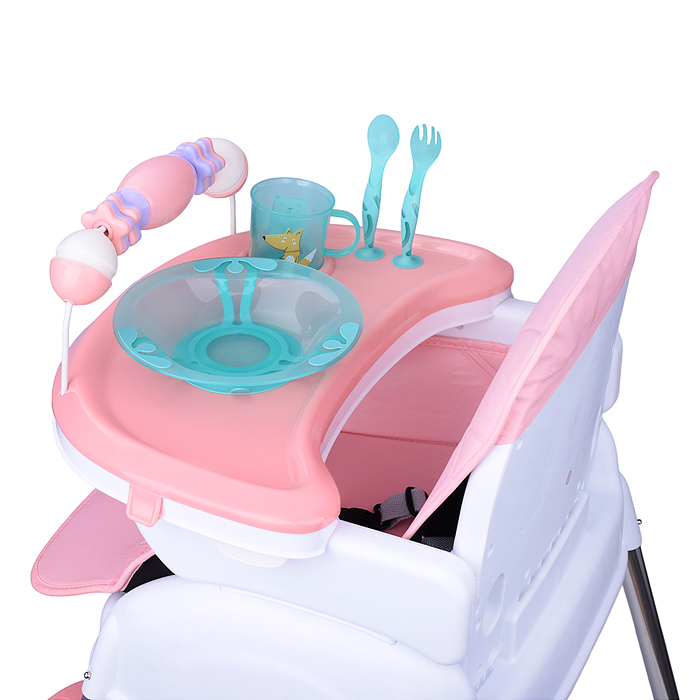 Фото к товару Стульчик детский STR012 розовый, в коробке Стульчик детский STR012 розовый, в коробке