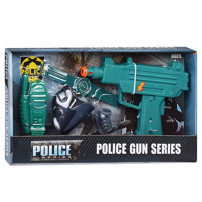Набор полицейского 610-13 "Захват" на батарейках, в коробке