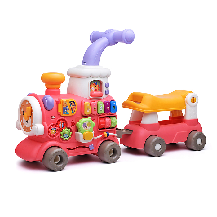 Каталка 6065 "Паровозик" в коробке