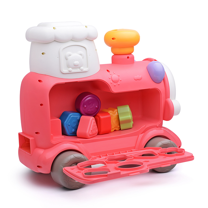 Каталка 6065 "Паровозик" в коробке