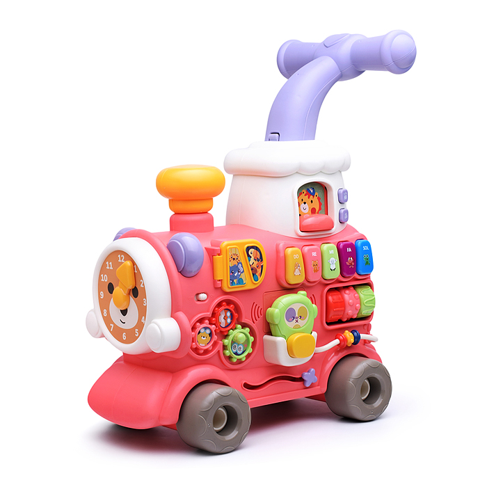 Каталка 6065 "Паровозик" в коробке