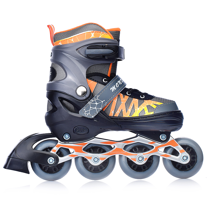 Фото к товару Ролики детские U011000Y размер M, черно-желтые Ролики детские U011000Y размер M, черно-желтые