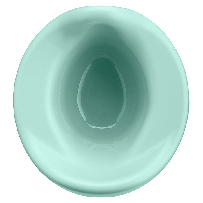 Фото к товару Горшок детский с декором 275х254х170 мм (Зеленый) Горшок детский с декором 275х254х170 мм (Зеленый)