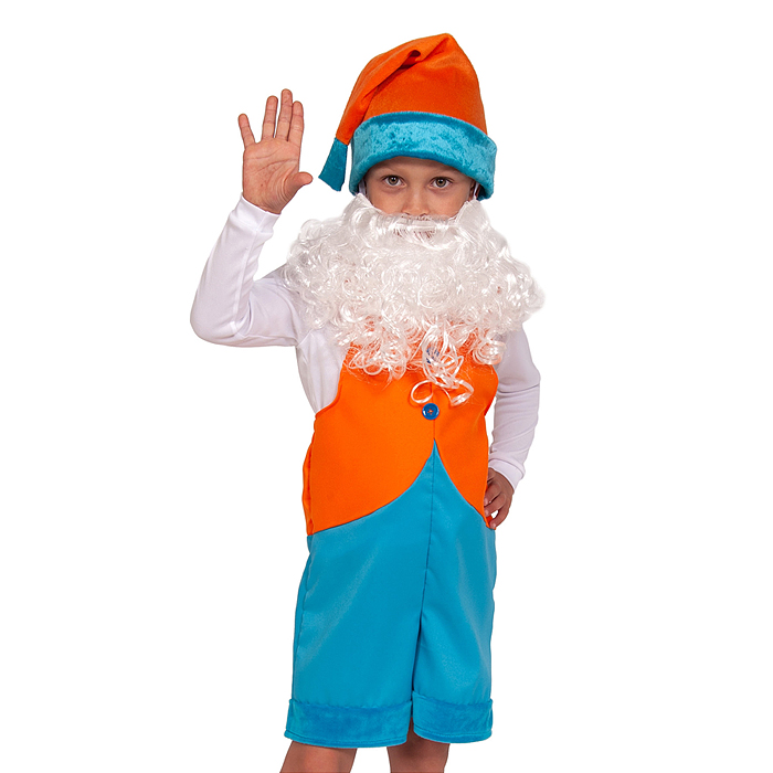 Фото к товару Изделие швейное "Набор карнавальный "Гномик 2" ткань-плюш р-р S (3-6 лет, рост 98-116 см) Изделие швейное "Набор карнавальный "Гномик 2" ткань-плюш р-р S (3-6 лет, рост 98-116 см)