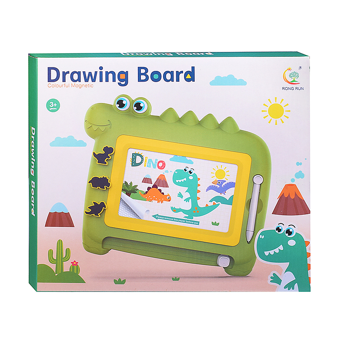Фото к товару Доска для рисования 3652 "Dino" в коробке Доска для рисования 3652 "Dino" в коробке