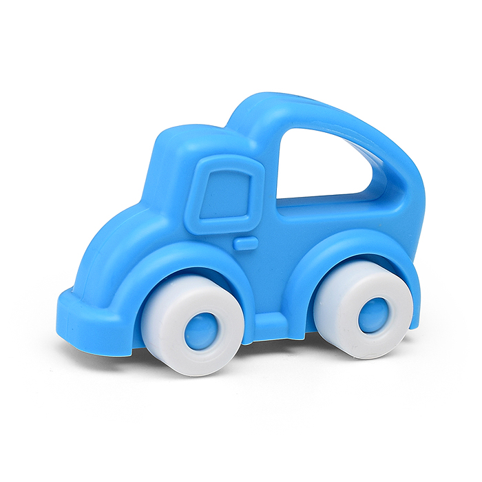 Машинка с погремушкой в сетке