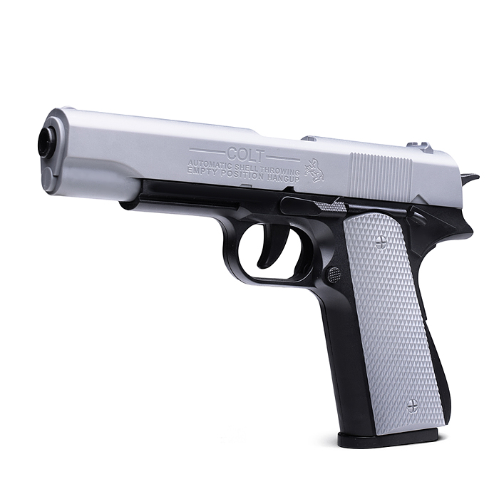 Пистолет 710-1 "Colt" с мягкими пулями, в коробке