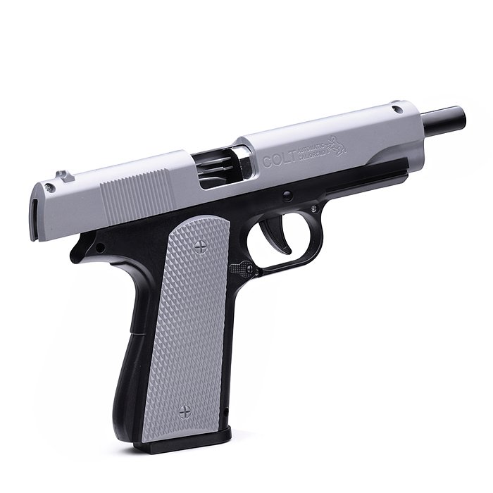 Пистолет 710-1 "Colt" с мягкими пулями, в коробке
